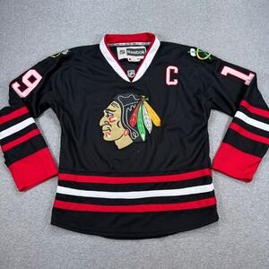 Chicago Blackhawks Jonathan Toews #19 Jersey Men's 48 Reebok CCM Hockey Canada